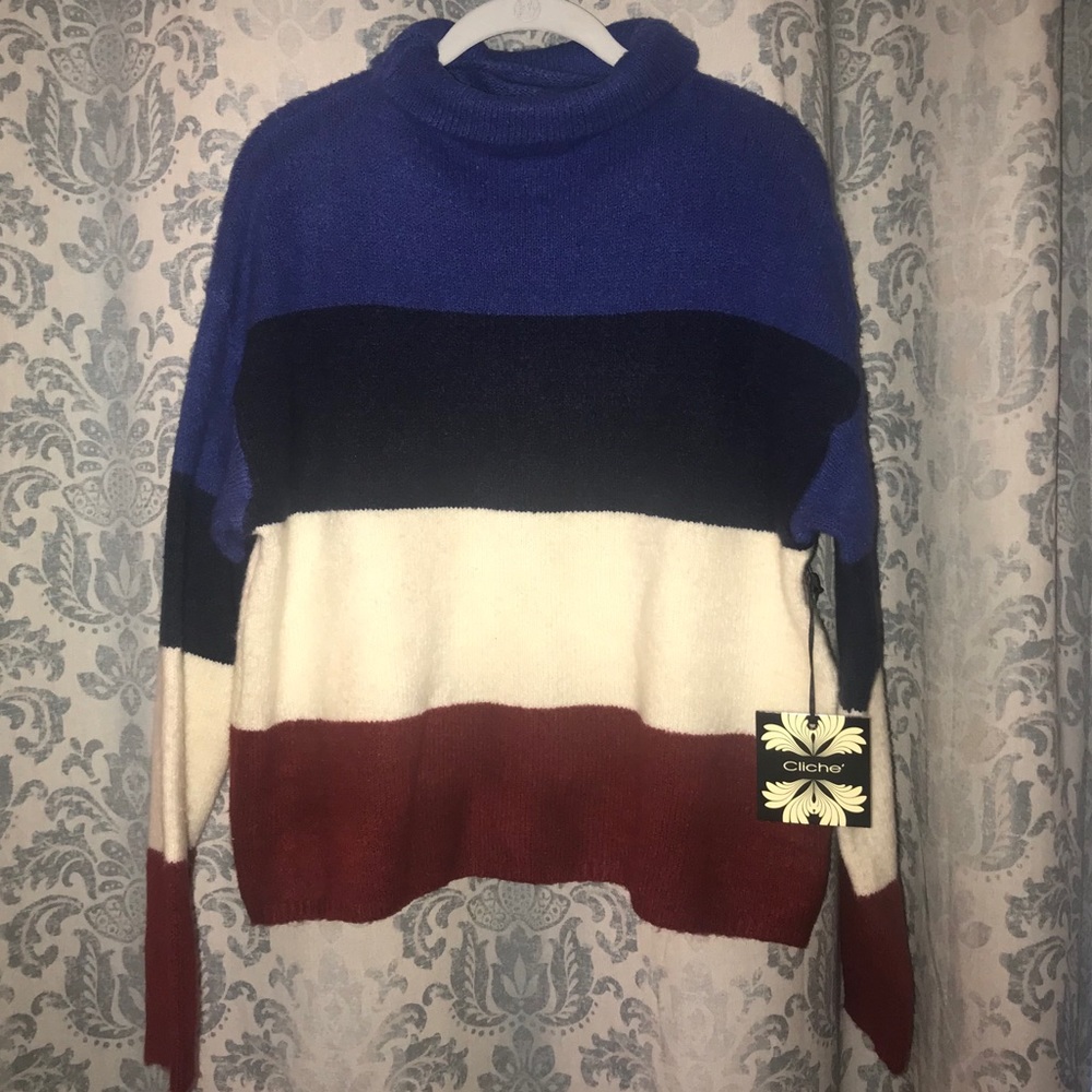 Michelle Nicole Cliche’ American combo XL sweater